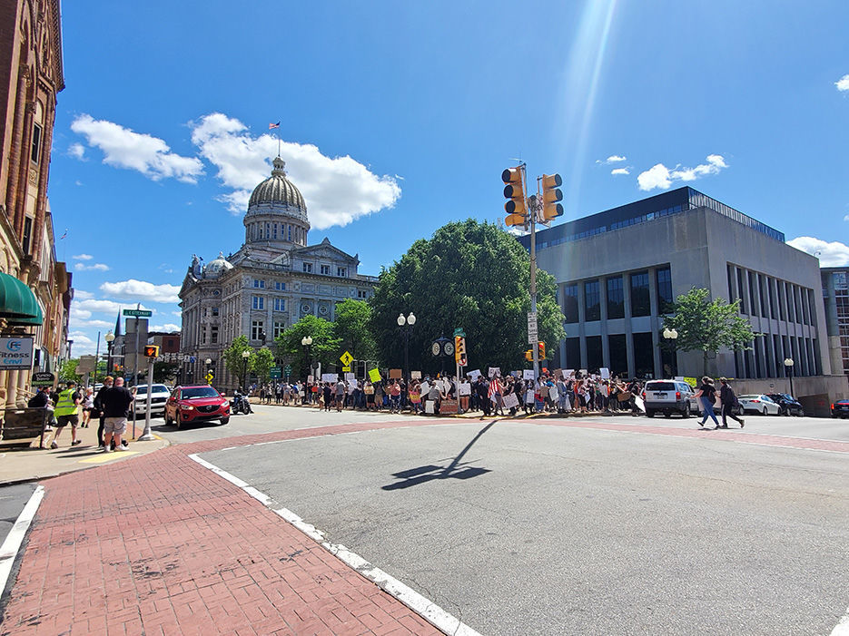 No incidents reported as organizers called for ‘peaceful’ protest in Greensburg